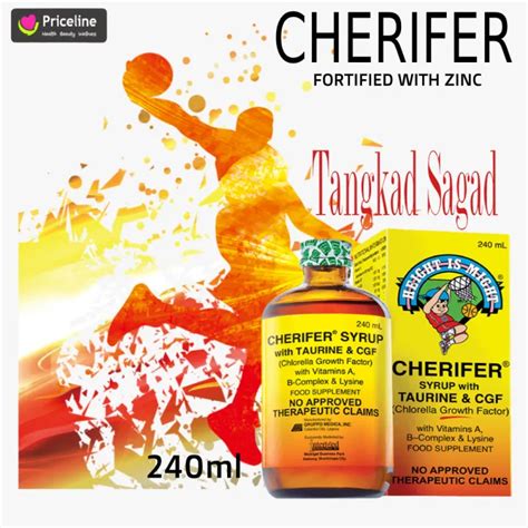 Cherifer Fortified with Zinc! .